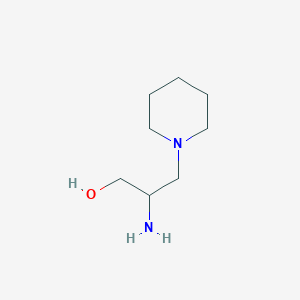 2-Amino-3-(piperidin-1-yl)propan-1-ol