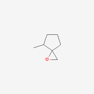 molecular formula C7H12O B13192359 4-Methyl-1-oxaspiro[2.4]heptane 