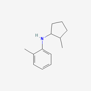 2-methyl-N-(2-methylcyclopentyl)aniline