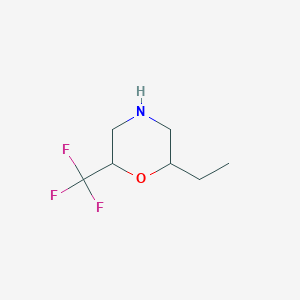 2-Ethyl-6-(trifluoromethyl)morpholine