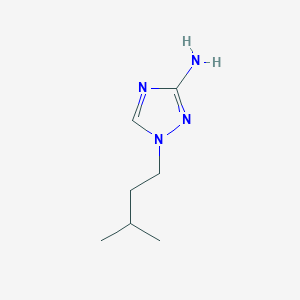 1-(3-Methylbutyl)-1H-1,2,4-triazol-3-amine