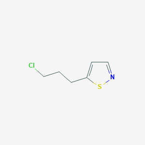 5-(3-Chloropropyl)-1,2-thiazole