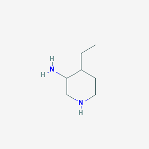 (3R,4S)-4-Ethylpiperidin-3-amine