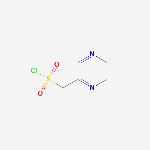 Pyrazin-2-ylmethanesulfonyl chloride