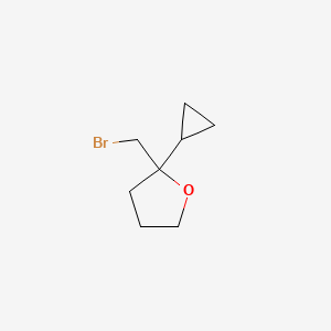 2-(Bromomethyl)-2-cyclopropyloxolane