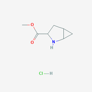 Methyl 2-azabicyclo[3.1.0]hexane-3-carboxylate hydrochloride