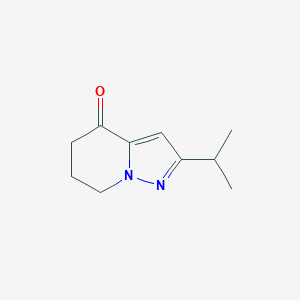 2-(Propan-2-yl)-4H,5H,6H,7H-pyrazolo[1,5-a]pyridin-4-one