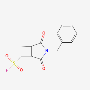 3-Benzyl-2,4-dioxo-3-azabicyclo[3.2.0]heptane-6-sulfonyl fluoride