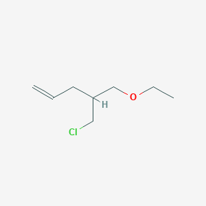 4-(Chloromethyl)-5-ethoxypent-1-ene