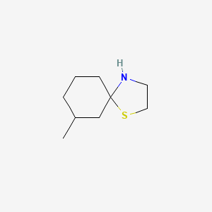 7-Methyl-1-thia-4-azaspiro[4.5]decane