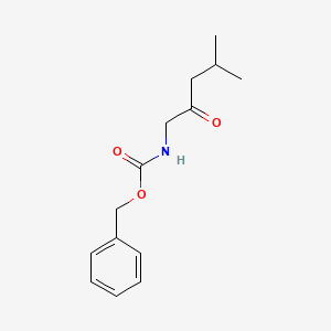 molecular formula C14H19NO3 B13192748 benzyl N-(4-methyl-2-oxopentyl)carbamate 