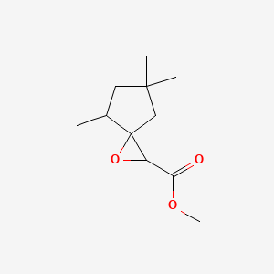 Methyl 4,6,6-trimethyl-1-oxaspiro[2.4]heptane-2-carboxylate