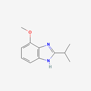 4-Methoxy-2-(propan-2-YL)-1H-1,3-benzodiazole