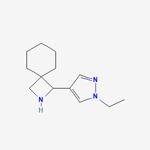 1-(1-Ethyl-1H-pyrazol-4-yl)-2-azaspiro[3.5]nonane