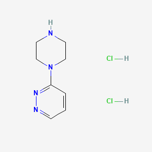 molecular formula C8H14Cl2N4 B1319281 3-哌嗪-1-基哒嗪二盐酸盐 CAS No. 90434-90-5