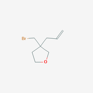 3-(Bromomethyl)-3-(prop-2-en-1-yl)oxolane