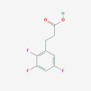 molecular formula C9H7F3O2 B1319286 3-(2,3,5-Trifluorophenyl)propanoic acid CAS No. 886499-45-2