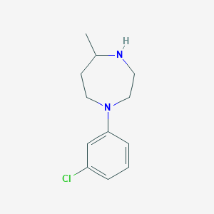 1-(3-Chlorophenyl)-5-methyl-1,4-diazepane