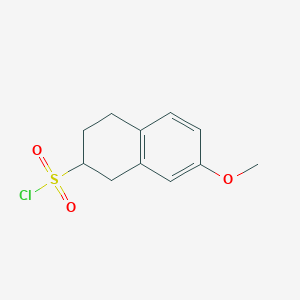 7-Methoxy-1,2,3,4-tetrahydronaphthalene-2-sulfonyl chloride