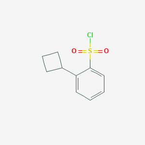 2-Cyclobutylbenzene-1-sulfonyl chloride