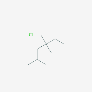 3-(Chloromethyl)-2,3,5-trimethylhexane