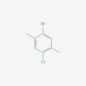 molecular formula C8H8BrCl B1319307 1-Bromo-4-chloro-2,5-dimethylbenzene CAS No. 85072-44-2