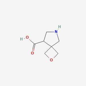 2-Oxa-6-azaspiro[3.4]octane-8-carboxylic acid