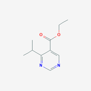 Ethyl 4-isopropylpyrimidine-5-carboxylate