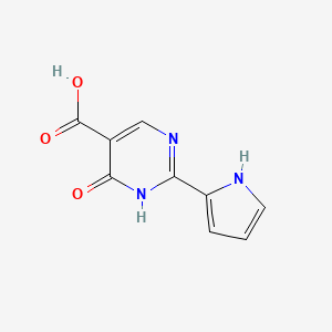 6-Oxo-2-(1H-pyrrol-2-yl)-1,6-dihydropyrimidine-5-carboxylic acid