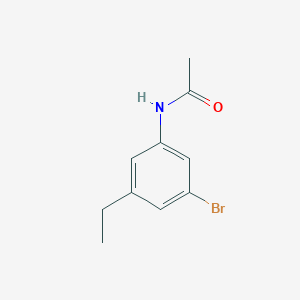 B1319351 N-(3-Bromo-5-ethylphenyl)acetamide CAS No. 123158-67-8