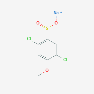 Sodium 2,5-dichloro-4-methoxybenzene-1-sulfinate