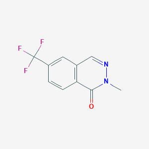 2-Methyl-6-(trifluoromethyl)-1,2-dihydrophthalazin-1-one