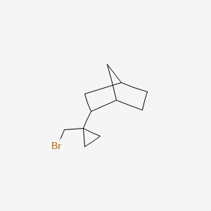 2-[1-(Bromomethyl)cyclopropyl]bicyclo[2.2.1]heptane