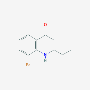 8-Bromo-2-ethylquinolin-4-ol