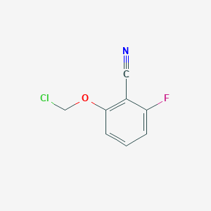 2-(Chloromethoxy)-6-fluorobenzonitrile