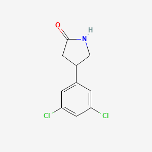 4-(3,5-Dichlorophenyl)pyrrolidin-2-one