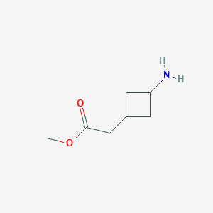 Methyl 2-(3-aminocyclobutyl)acetate