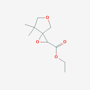 Ethyl 7,7-dimethyl-1,5-dioxaspiro[2.4]heptane-2-carboxylate