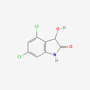 4,6-Dichloro-3-hydroxy-2,3-dihydro-1H-indol-2-one