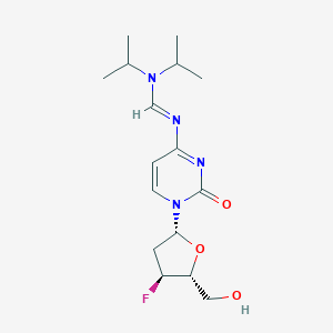 molecular formula C16H25FN4O3 B131938 Ipmfddc CAS No. 141018-21-5
