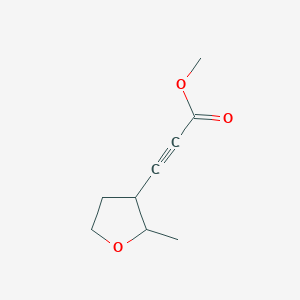 Methyl 3-(2-methyloxolan-3-yl)prop-2-ynoate