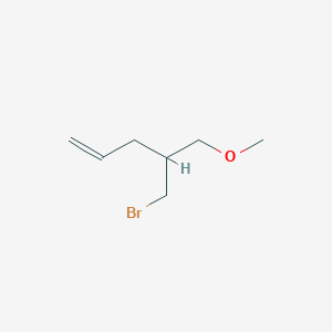 4-(Bromomethyl)-5-methoxypent-1-ene