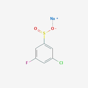 Sodium 3-chloro-5-fluorobenzene-1-sulfinate