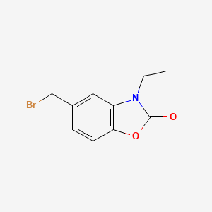 5-(Bromomethyl)-3-ethyl-2,3-dihydro-1,3-benzoxazol-2-one