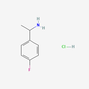 B1319404 1-(4-Fluorophenyl)ethanamine hydrochloride CAS No. 403-37-2