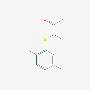 3-[(2,5-Dimethylphenyl)sulfanyl]butan-2-one