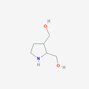 [3-(Hydroxymethyl)pyrrolidin-2-yl]methanol