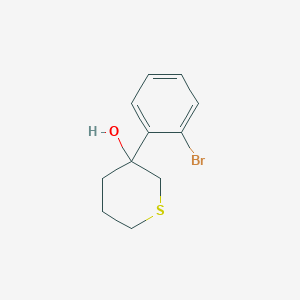 3-(2-Bromophenyl)thian-3-ol