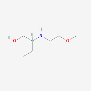 2-[(1-Methoxypropan-2-yl)amino]butan-1-ol