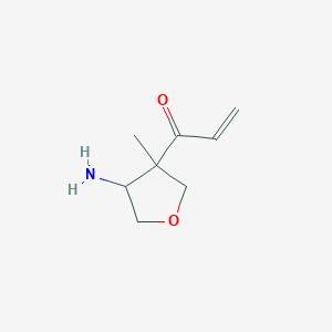 1-(4-Amino-3-methyloxolan-3-yl)prop-2-en-1-one